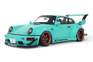 Porsche 911 964 RWB Kashiwa Blue GT Spirit 1:18 GT569 Gyanta