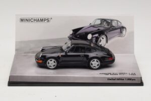Porsche 911 964 Turbo S 3.6 30. Évfordulós Fekete Minichamps 1:43 436069171 Fém