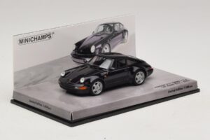 Porsche 911 964 Turbo S 3.6 30. Évfordulós Fekete Minichamps 1:43 436069171 Fém – 2. kép a 5-ből