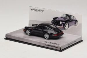 Porsche 911 964 Turbo S 3.6 30. Évfordulós Fekete Minichamps 1:43 436069171 Fém – 3. kép a 5-ből
