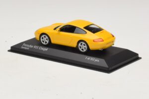 Porsche 911 991 Carrera Sárga Minichamps 1:43 410060221 Fém – 3. kép a 4-ből