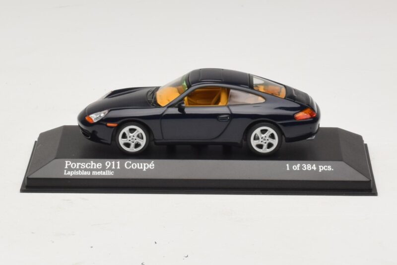 Porsche 911 991 Turbo S Kék Metál Minichamps 1:43 410062220 Fém