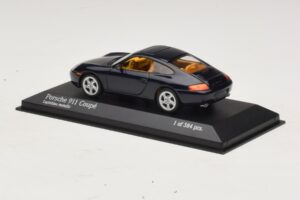 Porsche 911 991 Turbo S Kék Metál Minichamps 1:43 410062220 Fém – 3. kép a 4-ből