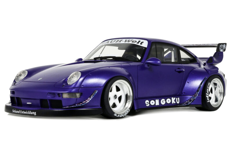 Porsche 911 993 RWB Son Goku Purple GT Spirit 1:18 GT571 Gyanta