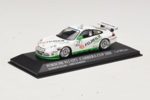 Porsche 911 996 GT3 Cup #21 Mamerow Porsche Carrera Cup Deutschland 2005 Minichamps 1:43 403056221 Fém – 2. kép a 4-ből