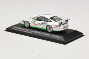 Porsche 911 996 GT3 Cup #21 Mamerow Porsche Carrera Cup Deutschland 2005 Minichamps 1:43 403056221 Fém – 3. kép a 4-ből