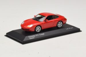 Porsche 911 996 Piros Minichamps 1:43 400061181 Fém – 2. kép a 4-ből