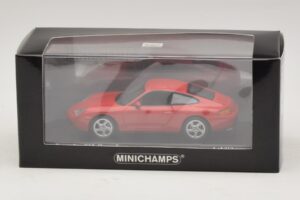Porsche 911 996 Piros Minichamps 1:43 400061181 Fém – 4. kép a 4-ből