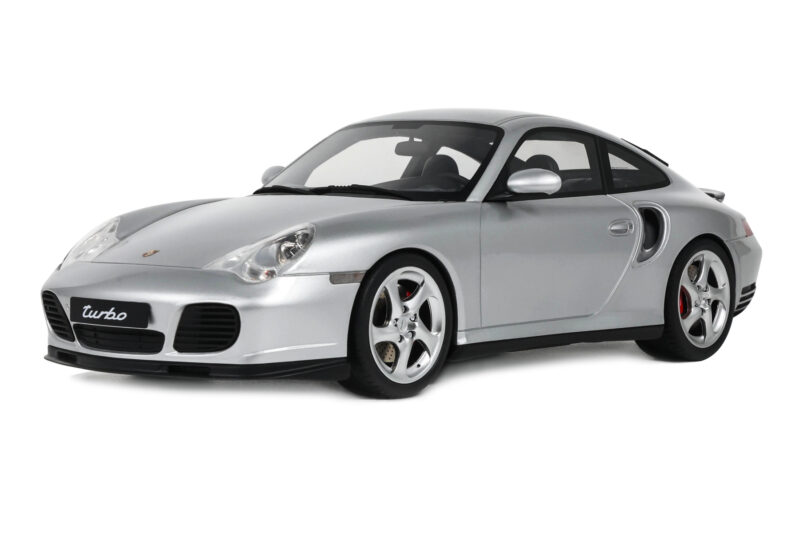 Porsche 911 996 Turbo Polar Silver GT Spirit 1:18 GT567 Gyanta