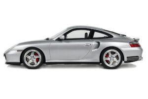 Porsche 911 996 Turbo Polar Silver GT Spirit 1:18 GT567 Gyanta – 3. kép a 5-ből