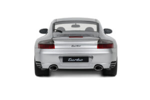 Porsche 911 996 Turbo Polar Silver GT Spirit 1:18 GT567 Gyanta – 5. kép a 5-ből