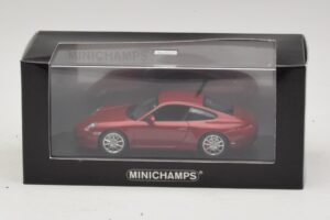 Porsche 911 997 Carrera 4S Red Metallic Minichamps 1:43 400066422 Fém – 4. kép a 4-ből