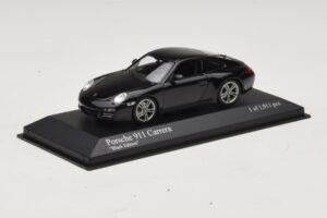 Porsche 911 997 Carrera Black Edition Minichamps 1:43 400066425 Fém – 2. kép a 4-ből