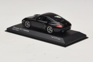 Porsche 911 997 Carrera Black Edition Minichamps 1:43 400066425 Fém – 3. kép a 4-ből