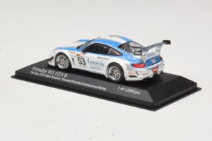 Porsche 911 997 GT3 R #53 Vannelet / Pyroles Class Winners 24 Hours of Spa 2010 Minichamps 1:43 400108953 Fém – 3. kép a 4-ből