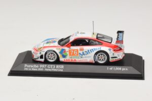 Porsche 911 997 GT3 RSR GT2 #76 R. Narac / J-K. Vernay / P. Pilet 24 Hours of Le Mans 2010 Minichamps 1:43 410106976 Fém