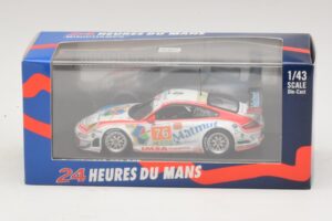 Porsche 911 997 GT3 RSR GT2 #76 R. Narac / J-K. Vernay / P. Pilet 24 Hours of Le Mans 2010 Minichamps 1:43 410106976 Fém – 4. kép a 4-ből