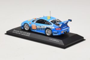 Porsche 911 997 GT3 RSR GT2 #77 M. Lieb / R. Lietz / W. Henzler 24 Hours of Le Mans 2010 Minichamps 1:43 410106977 Fém – 3. kép a 4-ből