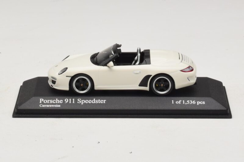 Porsche 911 997 Speedster Fehér Minichamps 1:43 400069531 Fém