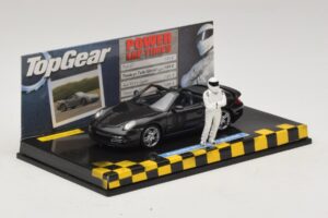 Porsche 911 997 Turbo Cabriolet Fekete Top Gear Edition Minichamps 1:43 519436930 Fém – 2. kép a 5-ből