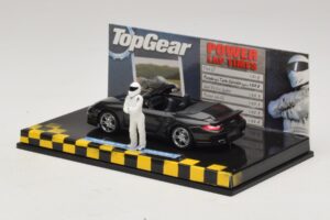 Porsche 911 997 Turbo Cabriolet Fekete Top Gear Edition Minichamps 1:43 519436930 Fém – 3. kép a 5-ből