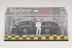 Porsche 911 997 Turbo Cabriolet Fekete Top Gear Edition Minichamps 1:43 519436930 Fém – 4. kép a 5-ből