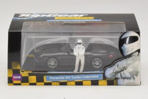 Porsche 911 997 Turbo Cabriolet Fekete Top Gear Edition Minichamps 1:43 519436930 Fém – 5. kép a 5-ből