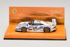 Porsche 911 GT1 #25 B. Wollek / T. Boutsen / H-J. Stuck 24 Hours of Le Mans 1996 Minichamps 1:43 403966625 Fém