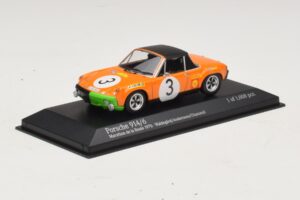 Porsche 914/6 #3 B. Waldegard / O. Andersson Marathon de la Route 1970 Minichamps 1:43 400706503 Fém – 2. kép a 4-ből