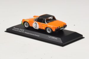Porsche 914/6 #3 B. Waldegard / O. Andersson Marathon de la Route 1970 Minichamps 1:43 400706503 Fém – 3. kép a 4-ből