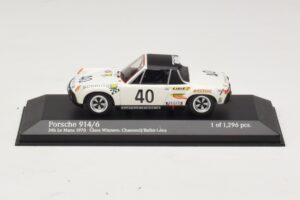 Porsche 914/6 #40 G. Chasseuil / C. Ballot-Lena Class Winners 24 Hours of Le Mans 1970 Minichamps 1:43 400706540 Fém
