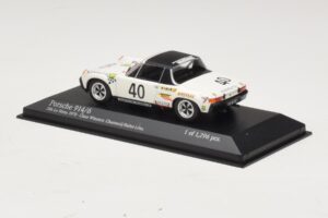 Porsche 914/6 #40 G. Chasseuil / C. Ballot-Lena Class Winners 24 Hours of Le Mans 1970 Minichamps 1:43 400706540 Fém – 3. kép a 4-ből