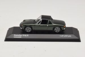 Porsche 914/6 Zöld Minichamps 1:43 400065060 Fém