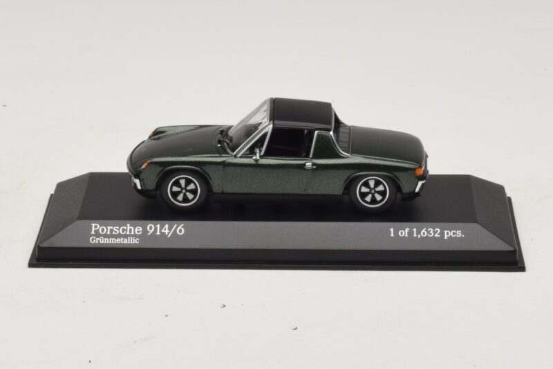 Porsche 914/6 Zöld Minichamps 1:43 400065060 Fém