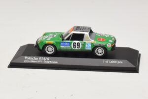 Porsche 914/6 Max Moritz Racing #69 Quist / Krumm 24 Hours of Le Mans 1971 Minichamps 1:43 400716569 Fém