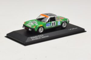 Porsche 914/6 Max Moritz Racing #69 Quist / Krumm 24 Hours of Le Mans 1971 Minichamps 1:43 400716569 Fém – 2. kép a 4-ből