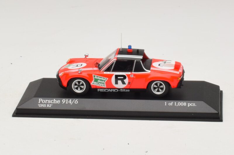 Porsche 914/6 ONS R2 Piros Minichamps 1:43 Porsche 914/6 ONS R2 Piros Minichamps 1:43 400746500 Fém