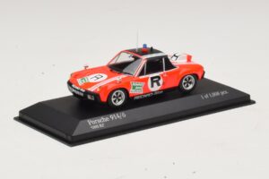 Porsche 914/6 ONS R2 Piros Minichamps 1:43 400746500 Fém – 2. kép a 4-ből