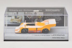 Porsche 917/10 #2 W. Kauhsen Farewell In The Snow Nurburgring 1973 Minichamps 1:43 437736592 Fém – 4. kép a 5-ből