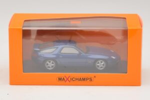 Porsche 928 Kék Metál Maxichamps 1:43 940068101 Fém – 4. kép a 4-ből