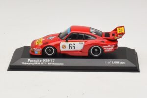 Porsche 935/77 #66 R. Stommelen DRM Nurburgring 1977 Minichamps 1:43 400776366 Fém