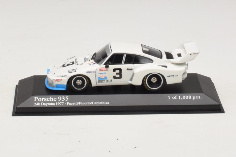 Porsche 935 Jolly Club #3 C. Facetti / M. Finotto 24 Hours of Daytona 1977 Minichamps 1:43 400776303 Fém