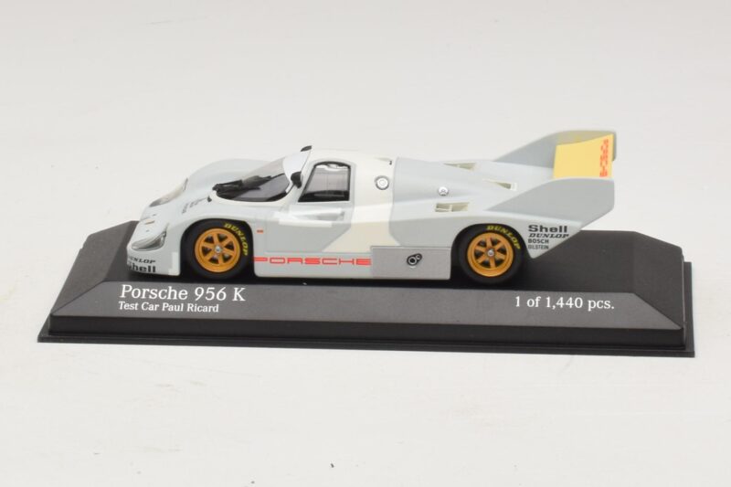 Porsche 956K Test Paul Ricard 1982 Minichamps 1:43 400826700 Fém