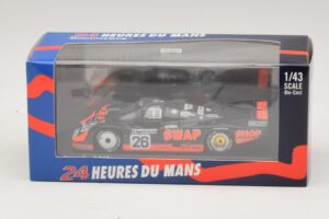 Porsche 956L #26 T-Bird Swap Shop P. Henn / J. Rondeau 24 Hours of Le Mans 1984 Minichamps 1:43 430846526 Fém – 4. kép a 4-ből