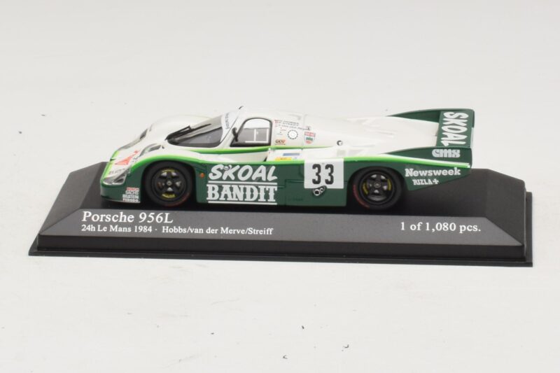 Porsche 956L #33 D. Hobbs / P. Streiff 24 Hours of Le Mans 1984 Minichamps 1:43 Porsche 956L #33 D. Hobbs / P. Streiff 24 Hours of Le Mans 1984 Minichamps 1:43 430846533 Fém