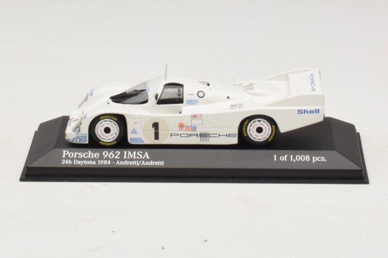 Porsche 962 IMSA #1 Andretti 24 Hours of Daytona 1984 Minichamps 1:43 400846501 Fém