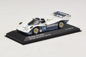 Porsche 962 IMSA #14 A. Holbert / D. Bell Mid-Ohio 500km 1986 Minichamps 1:43 400866514 Fém – 2. kép a 4-ből