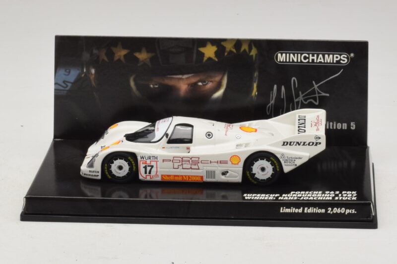 Porsche 962 PDK #17 H-J. Stuck Supercup Nurburgring 1987 Minichamps 1:43 444876817 Fém