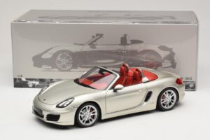 Porsche Boxster S 987 Szürke Metál Minichamps 1:18 110062030 Fém – 8. kép a 8-ből