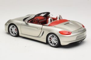 Porsche Boxster S 987 Szürke Metál Minichamps 1:18 110062030 Fém – 7. kép a 8-ből